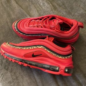 Nike air max 97 red leopard